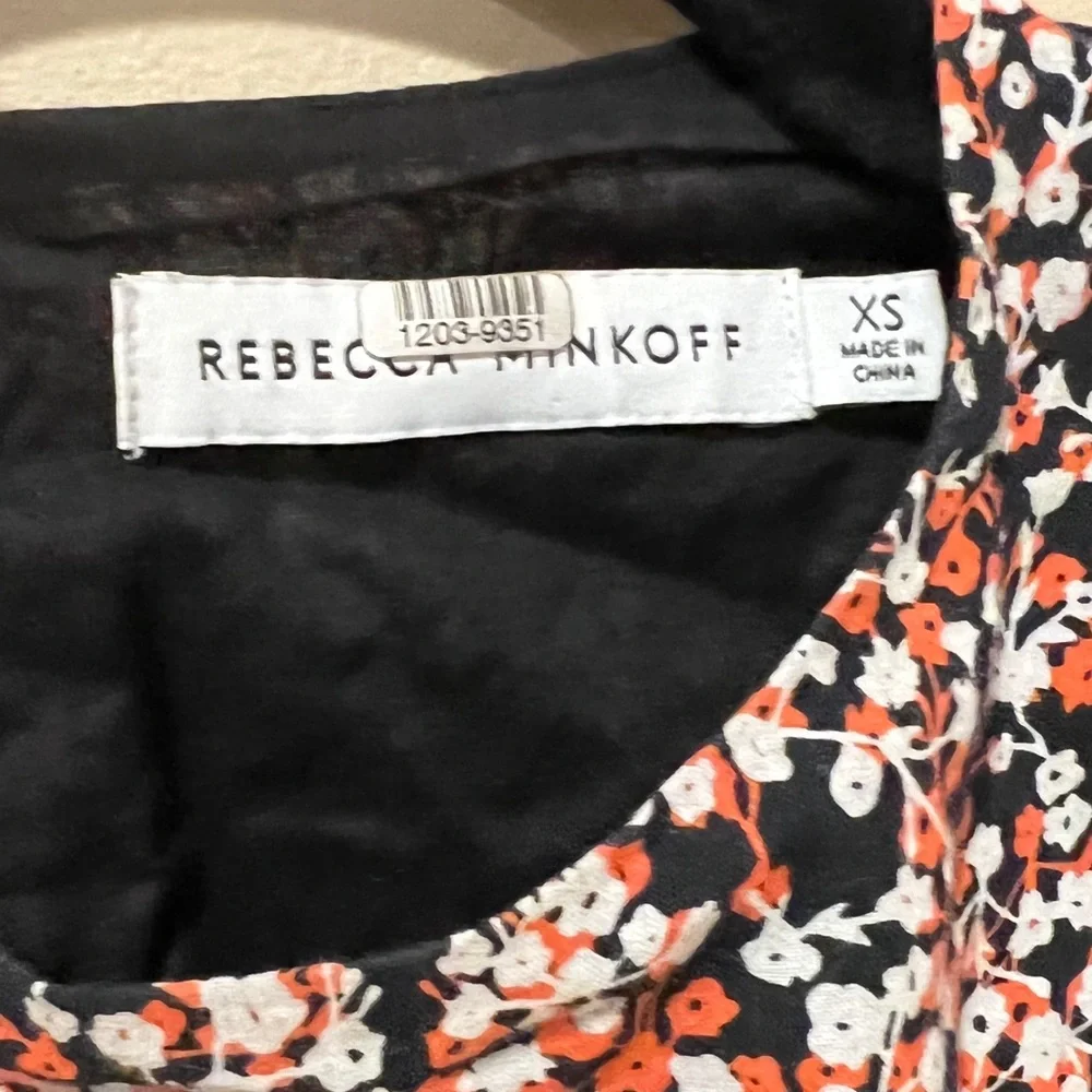 Rebecca Minkoff Tabby Smocked Floral Sheath Dress (XS) - Picture 10 of 11